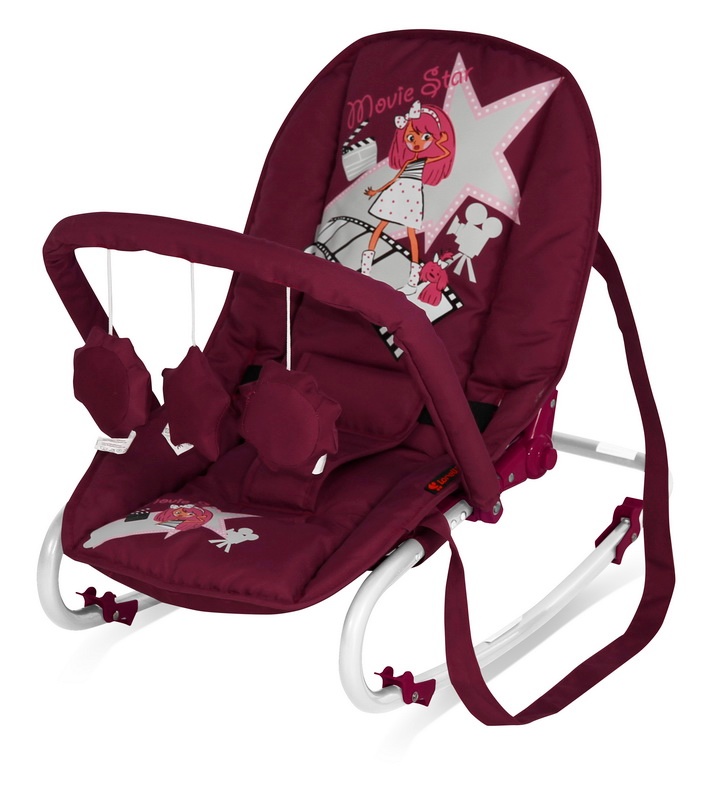 Шезлонг Bertoni TOP RELAX (pink movie star)